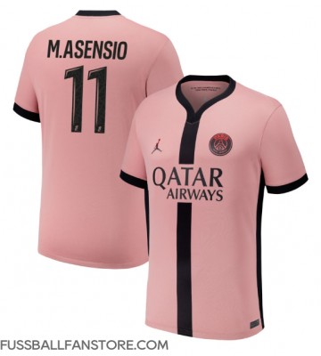 Paris Saint-Germain Marco Asensio #11 Replik 3rd trikot 2024-25 Kurzarm